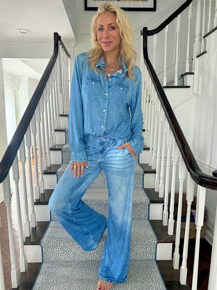 Jordann Jammies Denim Dreams Set